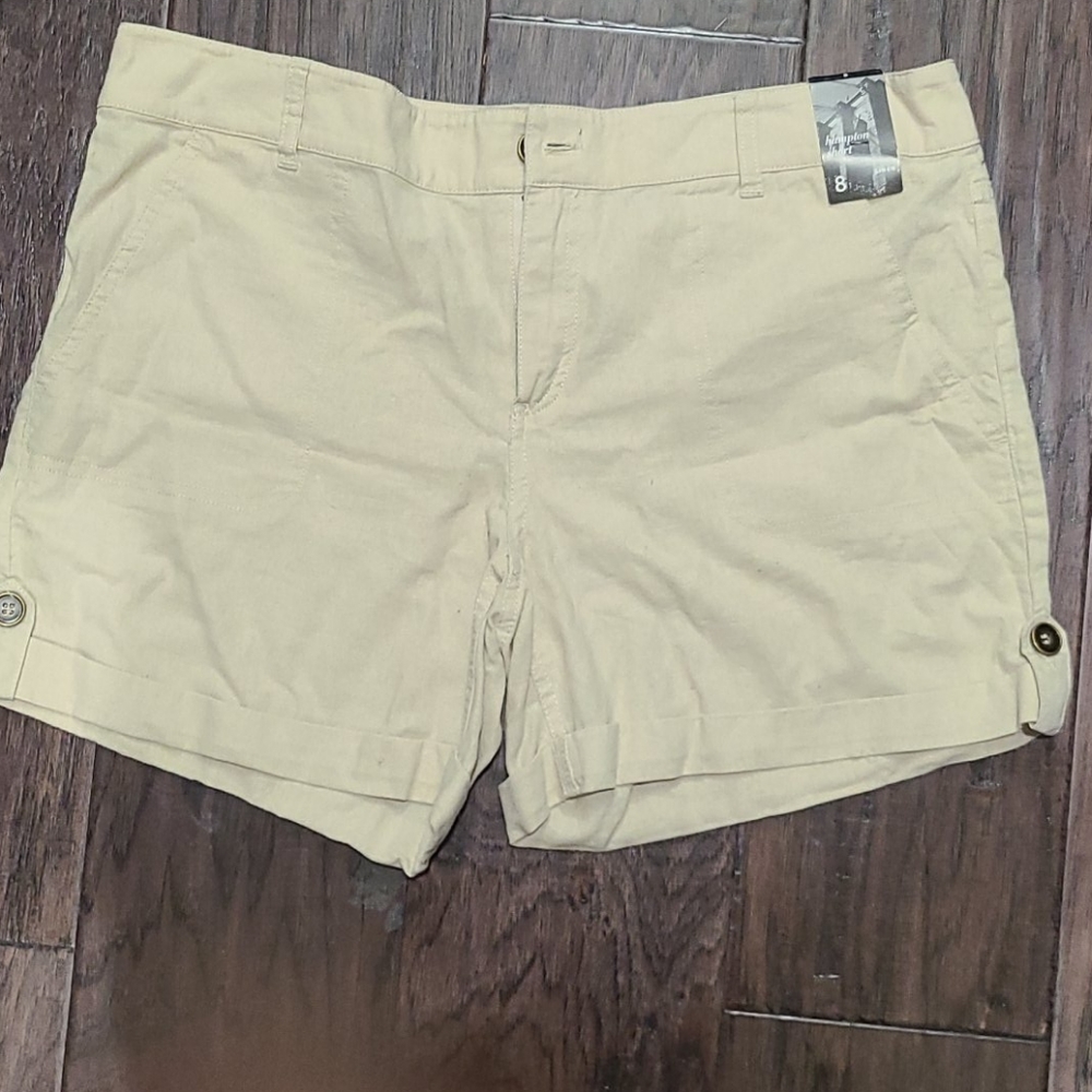 Linen shorts